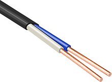 Кабель ВВГ -П нг(А)LS 2х1.5 0.66кВ | код НТ000002967 | ЭлПром