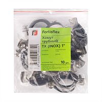 Хомут трубный ТХ (INOX) 4дюйм. Fortisflex 82158