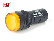 Лампа AD16-16DS(LED)матрица d16мм желтый 230В IP40 HLT | код 085-06-02 | HLT