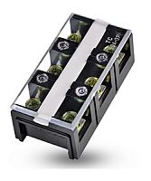 Блок зажимов ТС-3004, 300А, 4 клеммные пары, IP30 (ЭТ) | код ET521831 | Электротехник