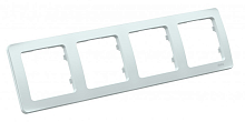 MASTER Рамка на 4 поста, белая | код Р404 | HEGEL