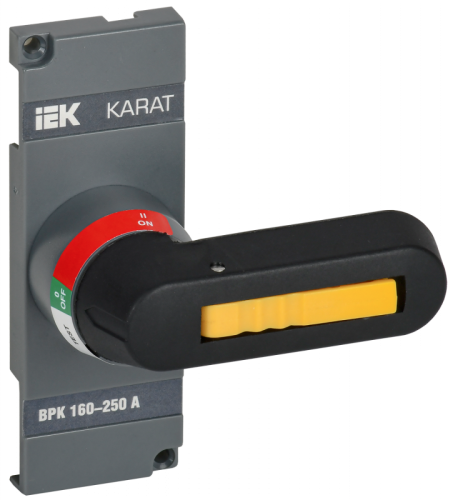 KARAT Рукоятка прямого управления ВРК реверс 160-250А IEK | код KA-VR20D-RY-0160-0250 | IEK KARAT Рукоятка прямого управления ВРК реверс 160-250А IEK | код KA-VR20D-RY-0160-0250 | IEK