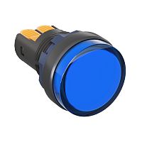 Сигнальный индикатор со встроенным диодом 220В, синий | код M22L-F220BPP | DKC