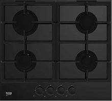Газовая варочная поверхность Beko HILG 642C5 SB черный | код 1682729 | BEKO