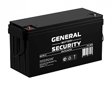 GSL150-12 Аккумуляторная батарея систем охраны и пожарной безопасности, напряжение: 12В, ёмкость: 150Ач, клеммы типа: F18, под болт М8, Размеры ДШВ: 483х170х240мм, вес: 45,5кг. Срок службы: до 12 лет. | код GSL150-12 | GENERAL SECURITY Сери
