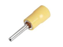 Наконечник круглый штыревой НкИш 4.0-6.0 желтый HLT | код 084-14-03 | HLT