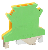 Зажим наборный UK-2.5мм2 PEN желто-зеленая HLT | код 081-24-031 | HLT
