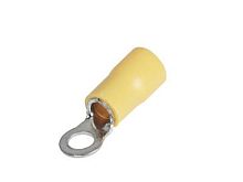 Наконечники НКИ 5.5-4 кольцо 4-6мм желтый HLT | код 084-04-120 | HLT