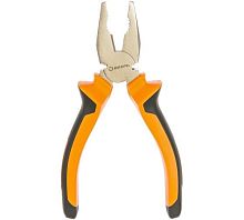 Плоскогубцы (пассатижи) 160мм никелированные двухкомпонентные рукоятки Вихрь 73/6/3/6