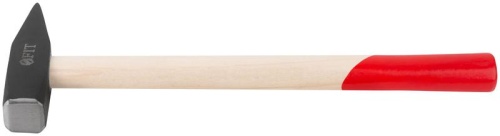 Молоток кованый, деревянная ручка 500 гр | код 44205 | FIT фото 4