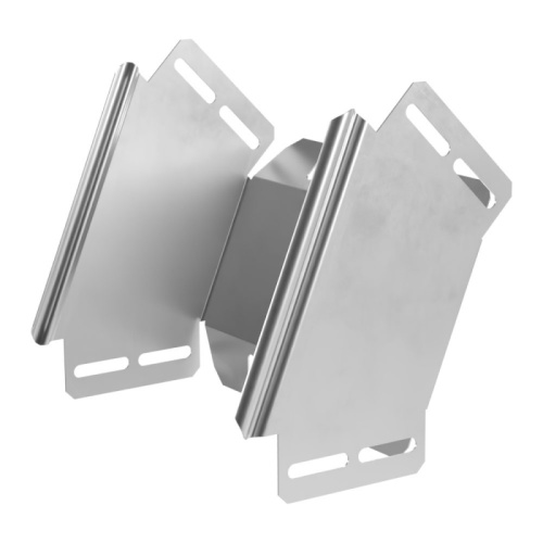 Угол вертикальный внешний 45 градусов Стандарт INOX (AISI 304) 200х100 Промрукав | код PR16.2906 | ПРОМРУКАВ Угол вертикальный внешний 45 градусов Стандарт INOX (AISI 304) 200х100 Промрукав | код PR16.2906 | ПРОМРУКАВ