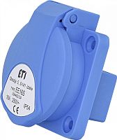 Розетка встраиваемая EE-16S IP54 (16A, 250V, Schuko) | код 004482124 | ETI