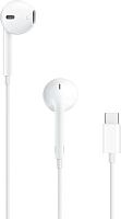 Гарнитура вкладыши Apple EarPods A3046 1.1м белый проводные в ушной раковине (MTJY3ZM/A) | код 2022067 | APPLE