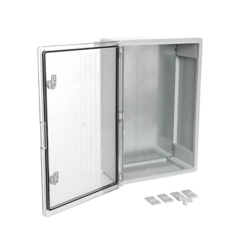 Корпус пластиковый с монтажной панелью ЩМП IP65 прозрачная дверь 600х400х200 Промрукав | код PR08.26495 | ПРОМРУКАВ