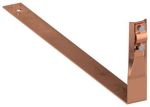 Дер. пр. кр. 6-10мм чер. кр. L=380мм медь IEK | код ZDP80-50-5-16-380 | IEK