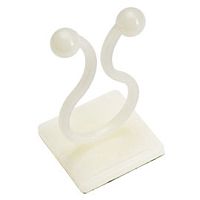 Cabeus TTB-15 Самоклеящийся кабельный зажим (100 шт) | код 7191c| Cabeus