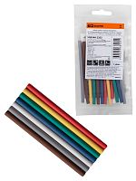 Набор трубок термоусаживаемых, клеевых ТТкНГ(3:1) Полицвет 3,2/1,0 TDM | код SQ0548-2203 | TDM