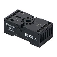 S6.02 Розетка для реле RP6.12 и модуля PM9 12А | код S602 | РЕЛЕОН