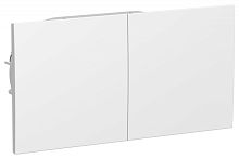 ATLASDESIGN РОЗЕТКА двойн. с заземл.со штор.со сдвиж. крышк, 16А, в сборе, ЖЕМЧ | код ATN001328 | Systeme Electric