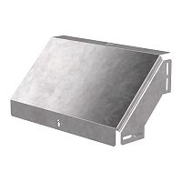 Угол вертикальный внешний 90 градусов с крышкой Стандарт 400х100 Промрукав | код PR16.0585 | ПРОМРУКАВ