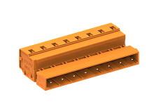 478416 Вилка каб., MCS, горизонт., шаг 7.62мм2, 16 конт., оранж., шт | код 478416 | SUPU