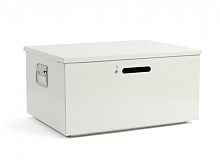 УМБ-3/120 универсальный монтажный бокс для трех АКБ 12В 120Ач, 571х424х281 мм, металл | код 415 | БАСТИОН