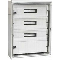 690 155, Распределительный корпус с непрозрачной дверцей и с цоколем - АБС пластик KDTC 6080 IP65 Halogen Free | код 0.0.0.6.90155 | KLEMSAN