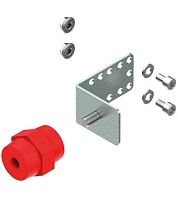 Держатель горизонт. шин LG-T-INH1-A с изолятором (1P) | код 001341851 | ETI