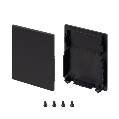 Заглушка SL-LINE-4050-3L-MIDDLE BLACK глухая (Arlight, Пластик) | код 44676 | Arlight