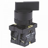 Переключатель NP2-EJ23, 2 положения фиксацией, 1НЗ, IP40 (R) | код 575540 | CHINT