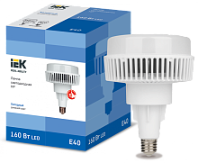 Лампа LED HP 160Вт 6500К E40 с патроном подвес. керам. IEK | код LLE-HP-160-65-E40-EPC30 | IEK