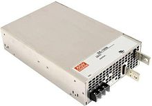 Источник питания AC-DC, 1500Вт, вход 180...264В AC 47...63Гц/ 254...370В DC, выход 12В/125A, рег. вых 10,8...13,5В, изоляция 3000V AC, в кожухе 278x178х63,5мм, -20…+70С | код SE-1500-12 | MeanWell