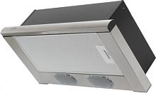 Вытяжка встраиваемая Elikor Интегра 60Н-400-В2Л нержавеющая сталь/нержавеющая сталь управление: кнопочное (1 мотор) | код 862625 | ELIKOR