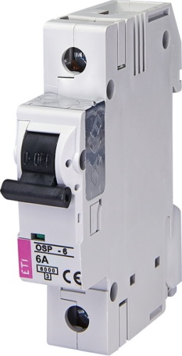 Ограничитель тока OSP-6 6A 1p (6kA) | код 002181030 | ETI Ограничитель тока OSP-6 6A 1p (6kA) | код 002181030 | ETI