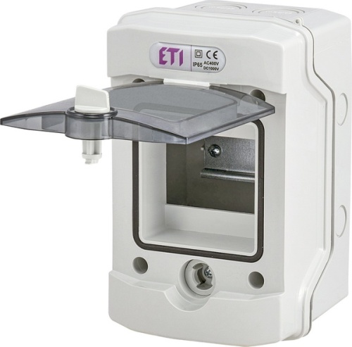 Пластиковый щит ECH- 4Gu (4мод.нар.исп.IP65) | код 001101170 | ETI Пластиковый щит ECH- 4Gu (4мод.нар.исп.IP65) | код 001101170 | ETI