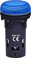 Лампа сигнальная LED матовая ECLI-240A-B 240V AC (синяя) | код 004771233 | ETI