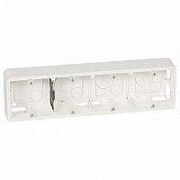 Mosaic коробка накладная 10 или 4х2 мод. 40 мм² для суппорта | код. 080284 | Legrand