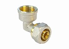 Угольник обжимной с переходом на ВР 16х1/2дюйм (240/15) К | код VF.352.N.016012 | VALFEX