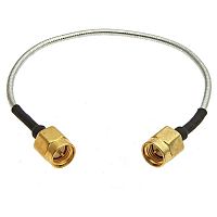 Разъём высокочастотный RUICHI SMA-J-RG402-15CM-SMA-J-2, длина 15 см | код 104939 | Ruichi