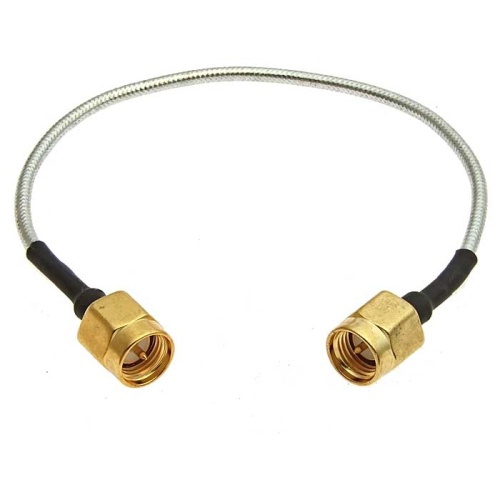 Разъём высокочастотный RUICHI SMA-J-RG402-15CM-SMA-J-2, длина 15 см | код 104939 | Ruichi