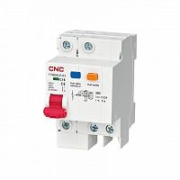 Диф. автомат YCB6HLE-63 1P+N 10A C 4,5кА 30мА (электрон.) | код A000312 | CNC
