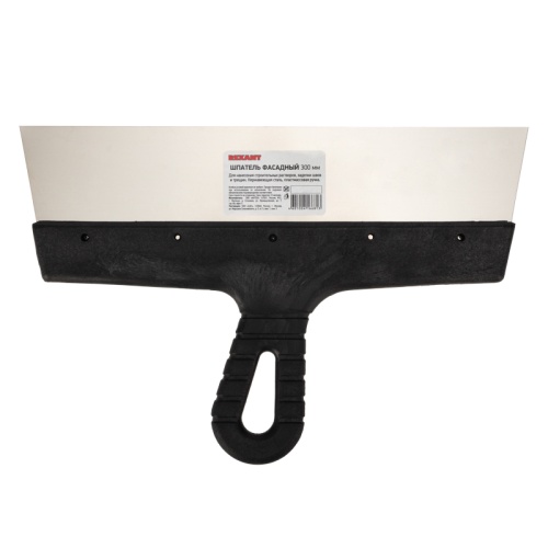 Шпатель фасадный 300 мм нержавеющая сталь, пластмассовая ручка REXANT | код 89-0208 | REXANT