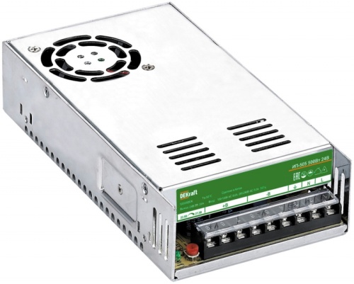 Импульсный источник питания 600Вт 48В 12,5А ИП-505 | код 52040DEK | DEKraft Импульсный источник питания 600Вт 48В 12,5А ИП-505 | код 52040DEK | DEKraft