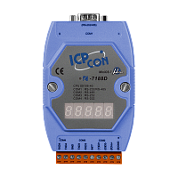 I-7188D/DOS/512 CR Embedded Controller with seven segment Display, developing tool kit, Datalight’s ROM/DOS | код 00-01094311 | ICP DAS