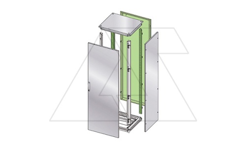 Задняя панель ENUX 2000x1400мм (ВxШ) с 2 задними стойками, RAL7035, IP55 | код EURE-140200 | ETA Задняя панель ENUX 2000x1400мм (ВxШ) с 2 задними стойками, RAL7035, IP55 | код EURE-140200 | ETA