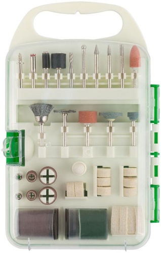 Набор насадок для гравировальной машины в чемоданчике 71 шт | код 36498 | FIT