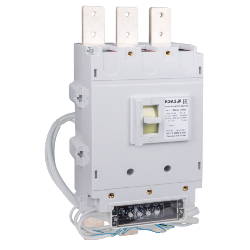 Автоматический выключатель ВА55-43-335216-1600А-690AC-НР230AC/220DC-УХЛ3 | код 313497 | КЭАЗ Автоматический выключатель ВА55-43-335216-1600А-690AC-НР230AC/220DC-УХЛ3 | код 313497 | КЭАЗ