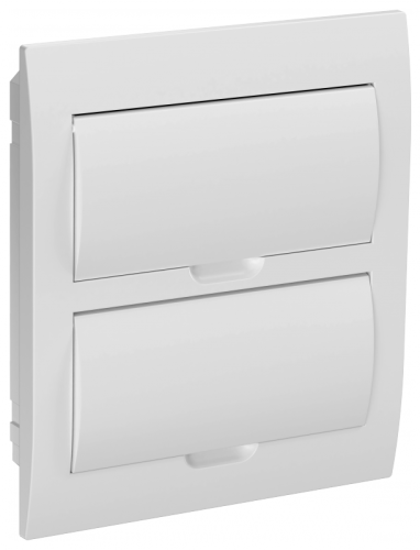 Корпус пластиковый ЩРВ-П-24 бел. дверь IP41 GENERICA | код MKP13-V-24-41-K01-G | GENERICA by IEK