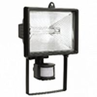 Прожектор ИО150Д(детектор) галоген.черный IP54 | код. LPI02-1-0150-K02 | IEK