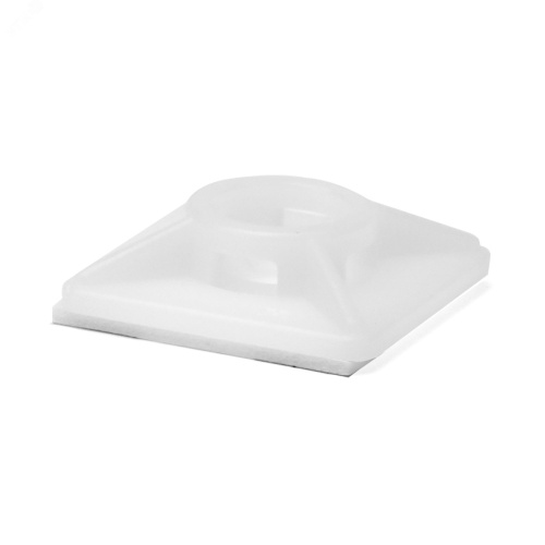 Монтажная база двойная самоклеящаяся 28x28 (спец.состав), белая для хомутов шириной до 4,8мм | код 25473SR3MV | DKC Монтажная база двойная самоклеящаяся 28x28 (спец.состав), белая для хомутов шириной до 4,8мм | код 25473SR3MV | DKC